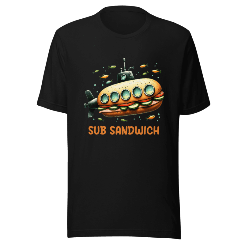RetroPuns — Sub Sandwich Tee