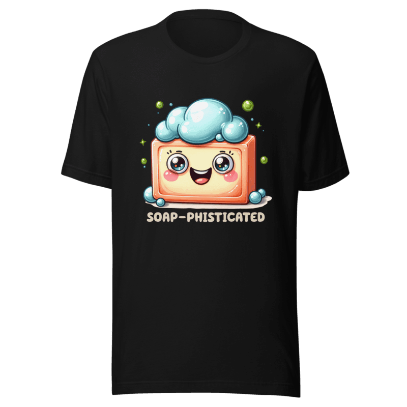 RetroPuns — Soap-Phisticated Tee