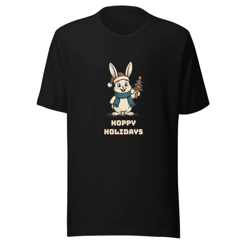 RetroPuns — Hoppy Holidays Tee