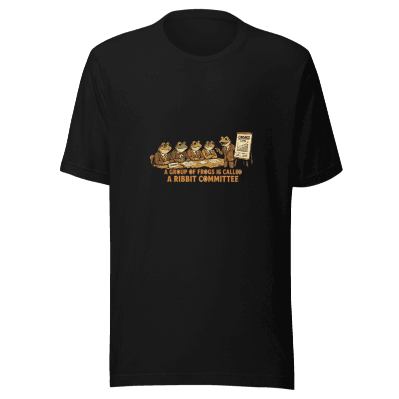 RetroPuns — Ribbit Committee Tee