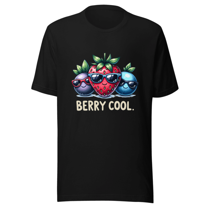 RetroPuns — Berry Cool Tee