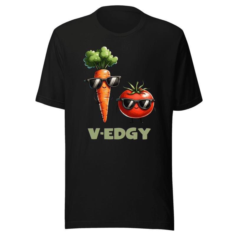 RetroPuns — V-Edgy Tee