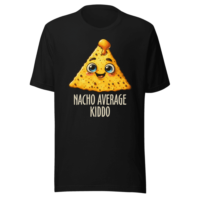 RetroPuns — Nacho Average Kiddo Tee