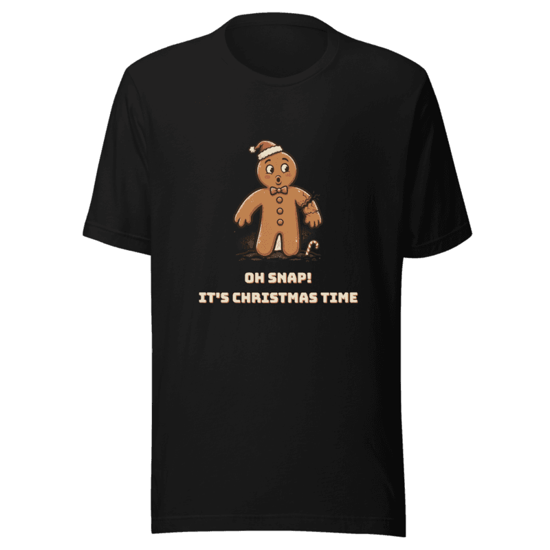 RetroPuns — Oh Snap, It's Christmas Time Tee