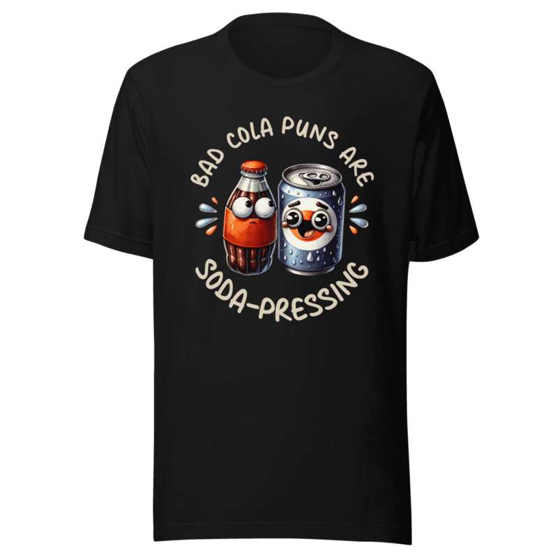 RetroPuns — Soda-Pressing Tee