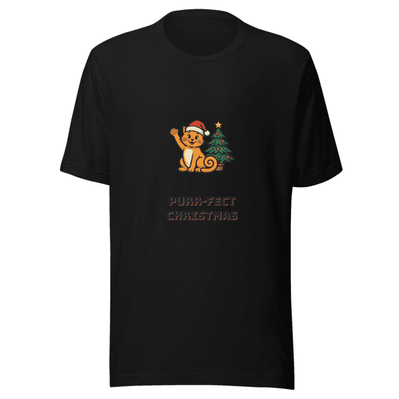 RetroPuns — Purr-fect Christmas Tee