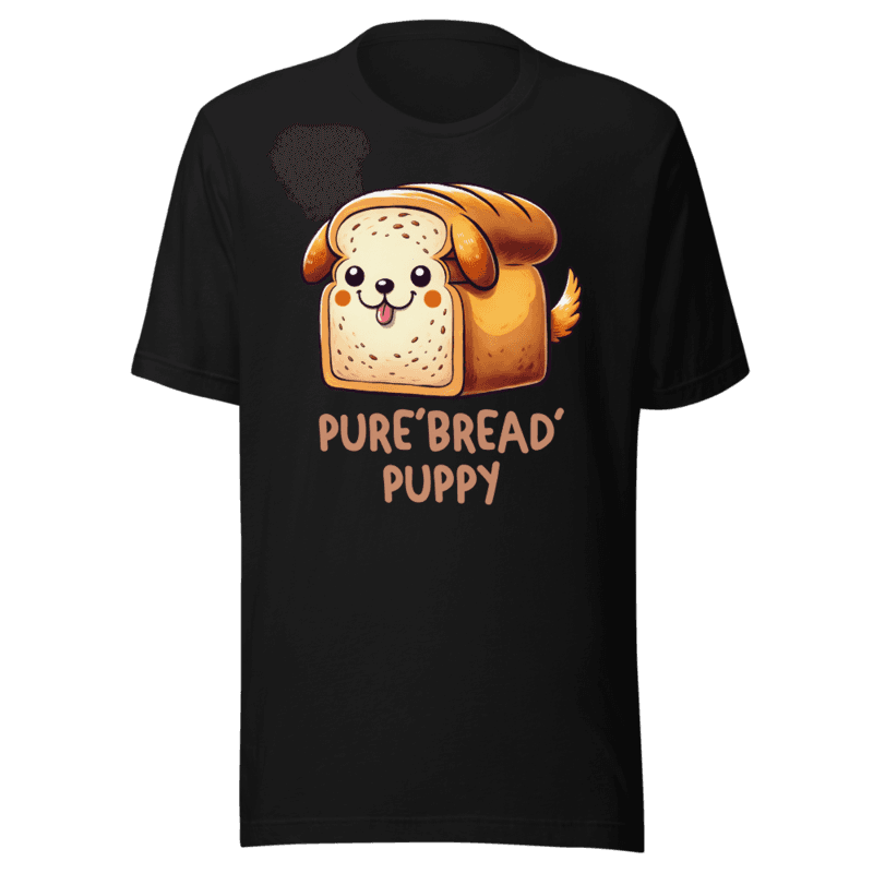 RetroPuns — Pure'Bread' Puppy Tee