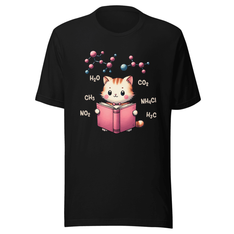 RetroPuns — Chemistry Cat Tee